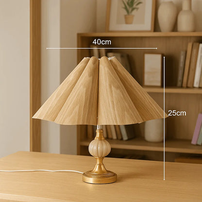 Nordische Jakobsmuschel-Lampenschirme aus Holz für Tisch- und Stehleuchten | DIY Lampenschirm-Bausätze