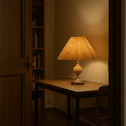 Nordische Jakobsmuschel-Lampenschirme aus Holz für Tisch- und Stehleuchten | DIY Lampenschirm-Bausätze