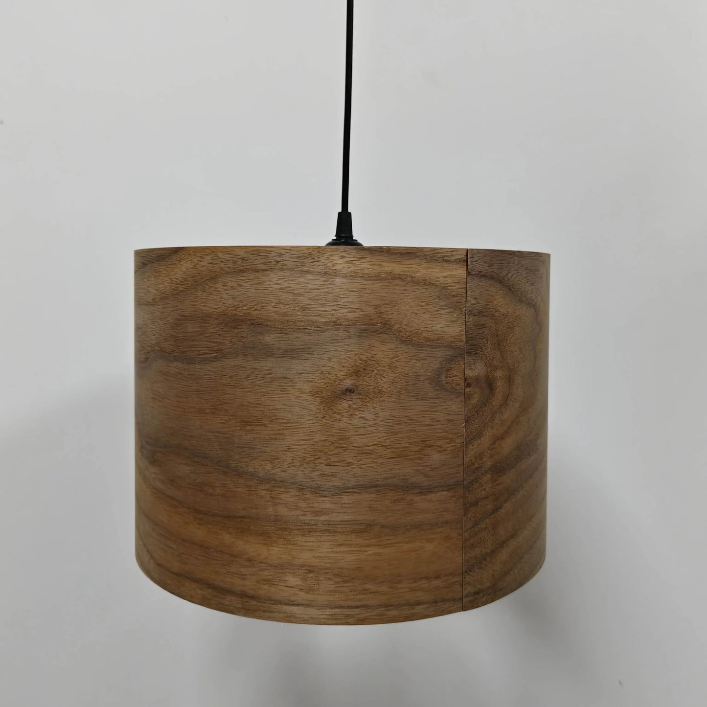 Vintage Drum Pendant Light Shade | Wooden Lampshade Kits for Floor Lamps & Bedrooms