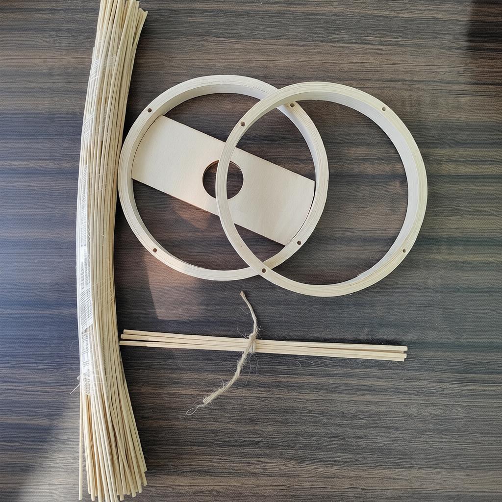 Nordic Globe Bamboo Pendant Light Shade | DIY Cage Lampshade Kit