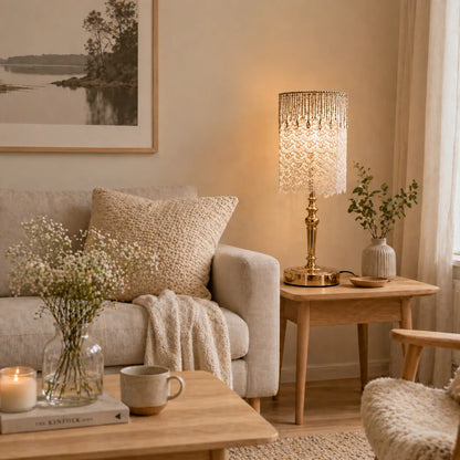 Vintage White Lace Lampshade | DIY Romantic Bedside Table Lamp Shade Kit