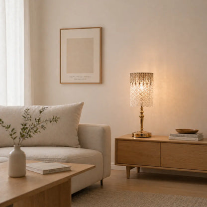 Vintage White Lace Lampshade | DIY Romantic Bedside Table Lamp Shade Kit